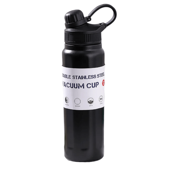 Bouteille Isotherme Noir de 850 ml