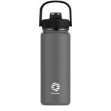 Gourde Thermos grise étanche en Inox