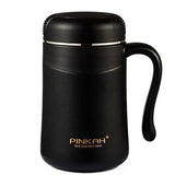 Mug Isotherme noir avec Infuseur