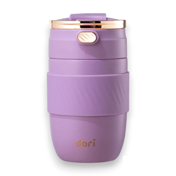 Mug Isotherme violet en Inox au design féminin