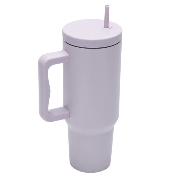 Mug Thermos isolant avec Paille