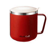 Mug Thermos rouge avec Poignée ergonomique