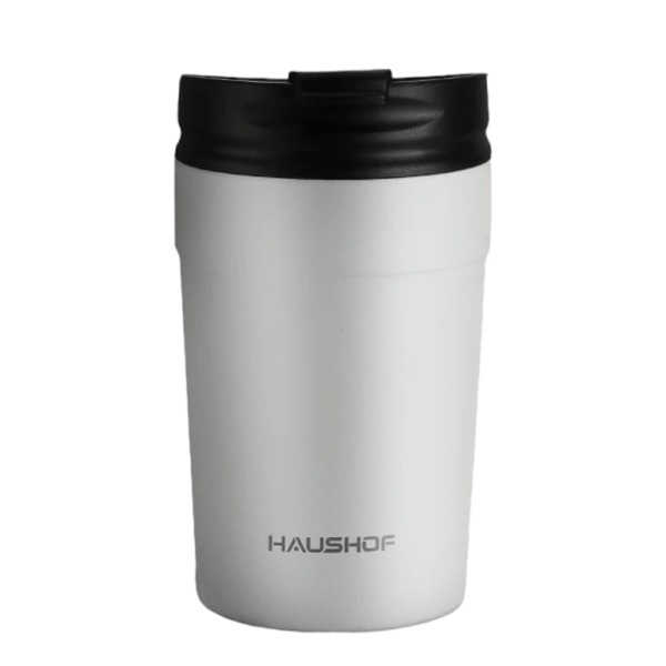 Mug blanc Isotherme à Double Paroi de Voyage de 35cl